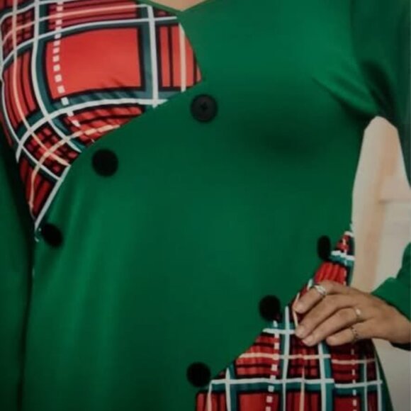 Ladies Size 2X design  dress - Picture 8 of 10